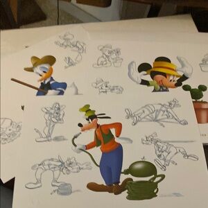 Disney Character Art Prints